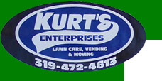 Kurt's Enterprises - Vinton, Iowa - Lawn & Landscaping, Rentals, Ponds, Iron Shed Fitness Club